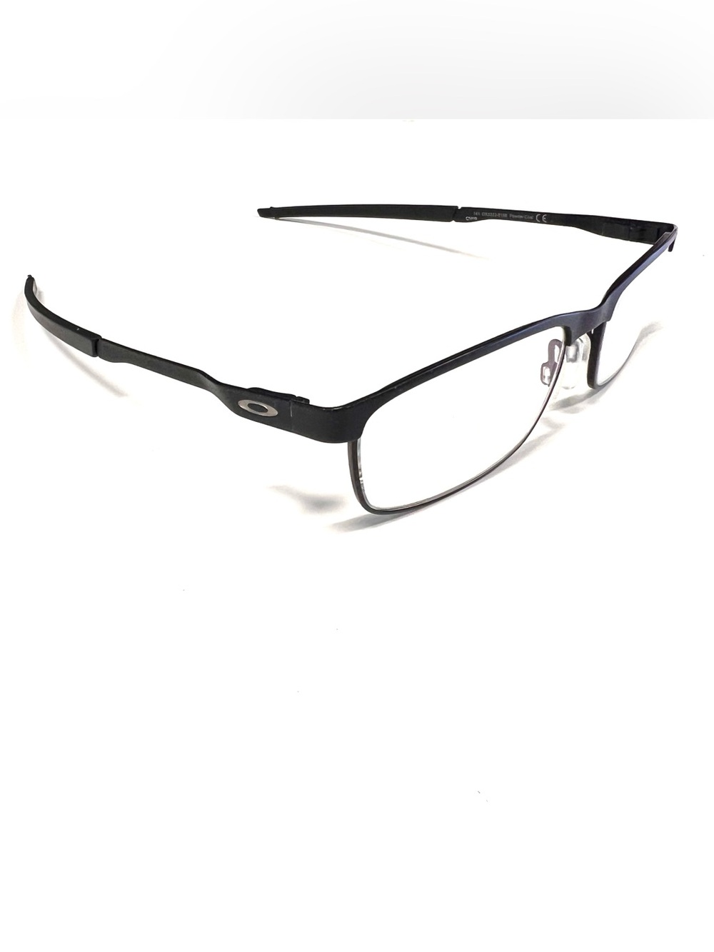 Oakley Eyeglasses OX3222-0156 Steel Plate Powder Coal Rectangular 56-18-141